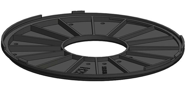 Carosystems Pedestal Slope/Fall Corrector With 2-Degree Adjustment - Bag Of 100