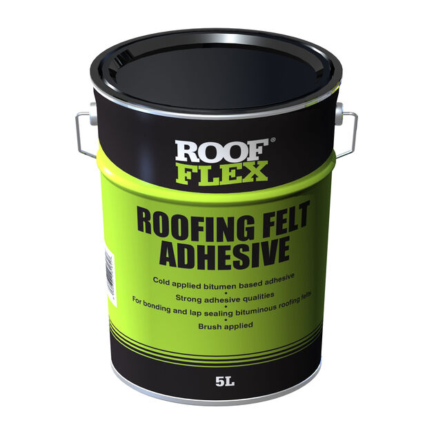 Roof Flex Waterproofing Felt Adhesive from £8.58